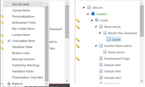 Master Key Unlockable Items Gutter and Icon