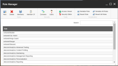 Sitecore Role Manager