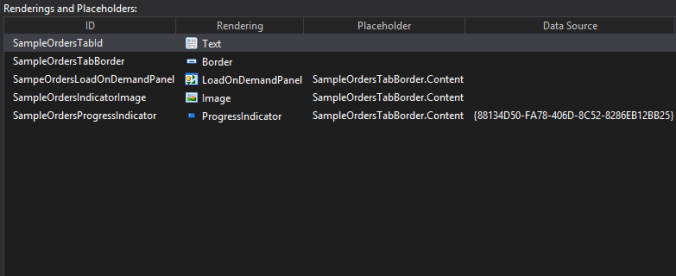 Experience Profile Sub Tab