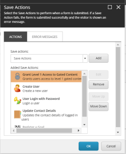 wffm save actions write to xdb